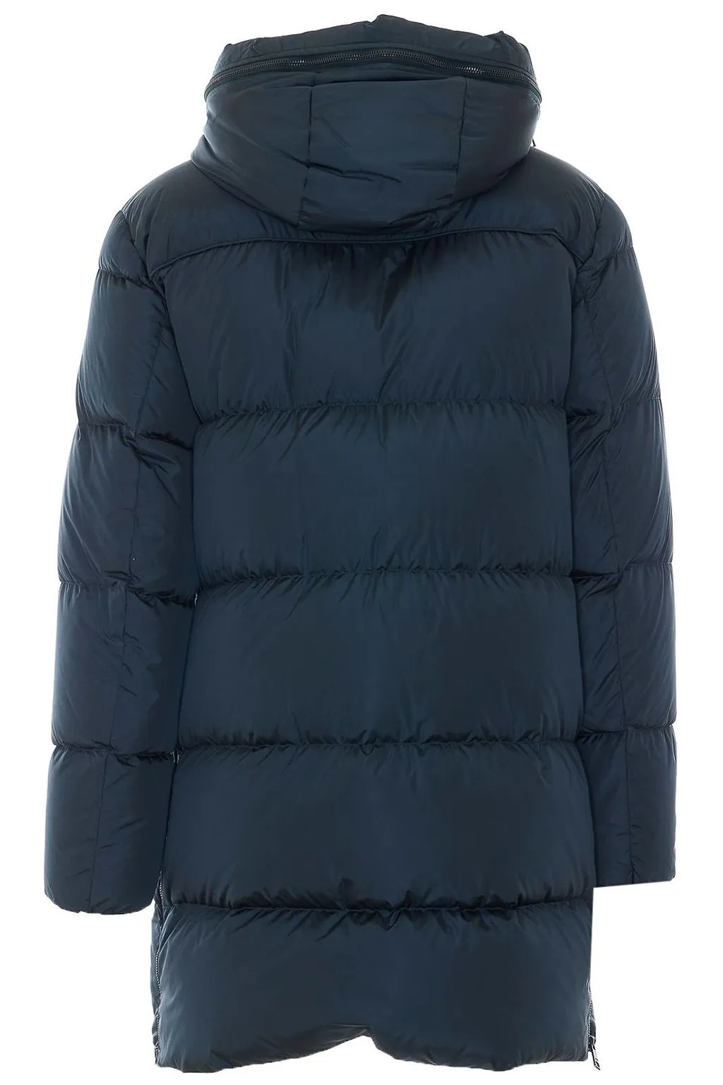 Add Hooded Quilted Down Jacket