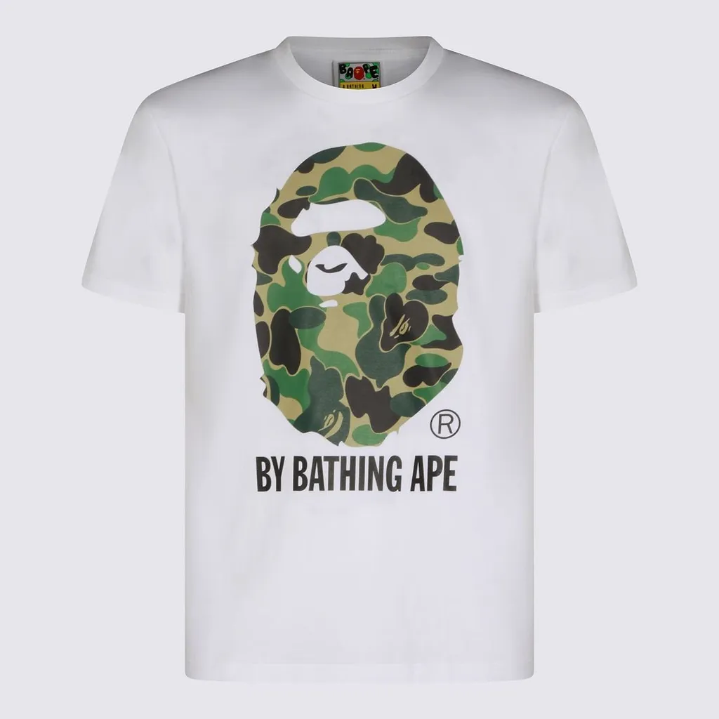A Bathing Ape Logo Print T-Shirt