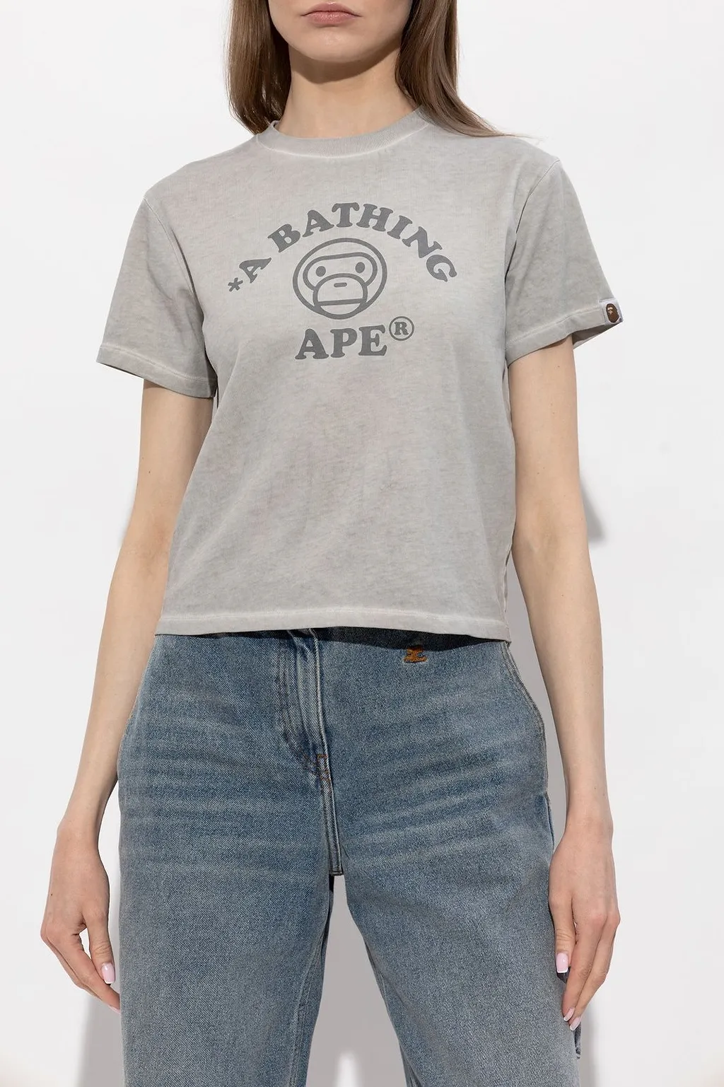 A Bathing Ape® Logo Print T-Shirt