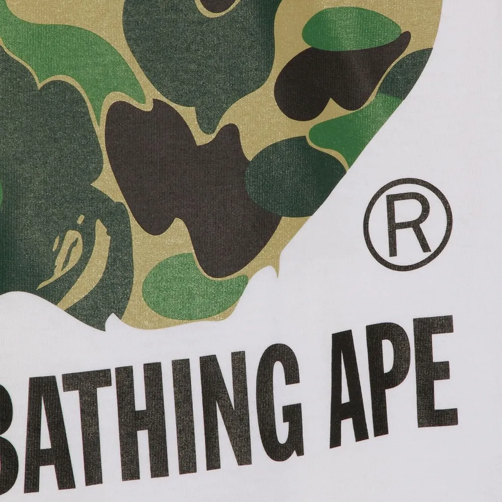 A Bathing Ape Logo Print T-Shirt
