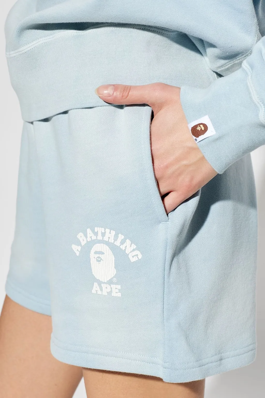 A Bathing Ape® Logo Print Shorts