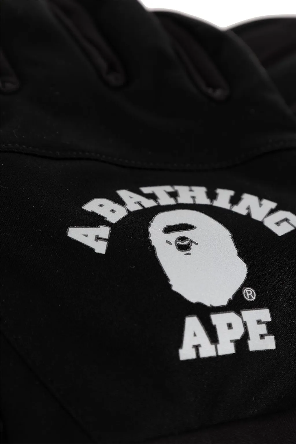 A Bathing Ape® Logo Print Gloves
