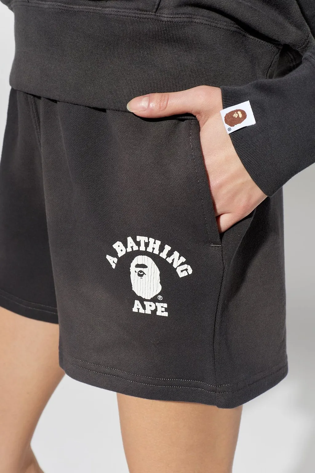 A Bathing Ape® Logo Print Shorts