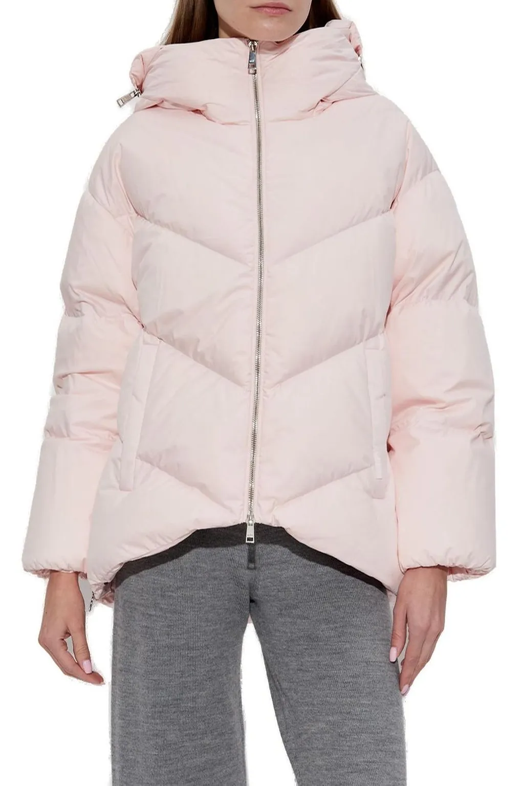 Add Quilted Down Jacket