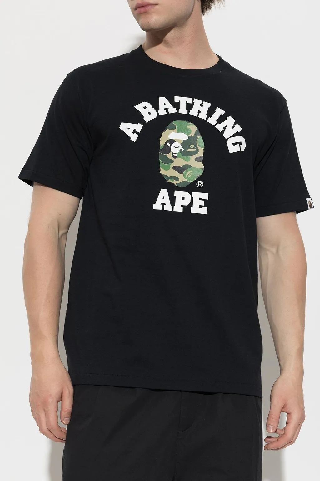A Bathing Ape Logo Print T-Shirt