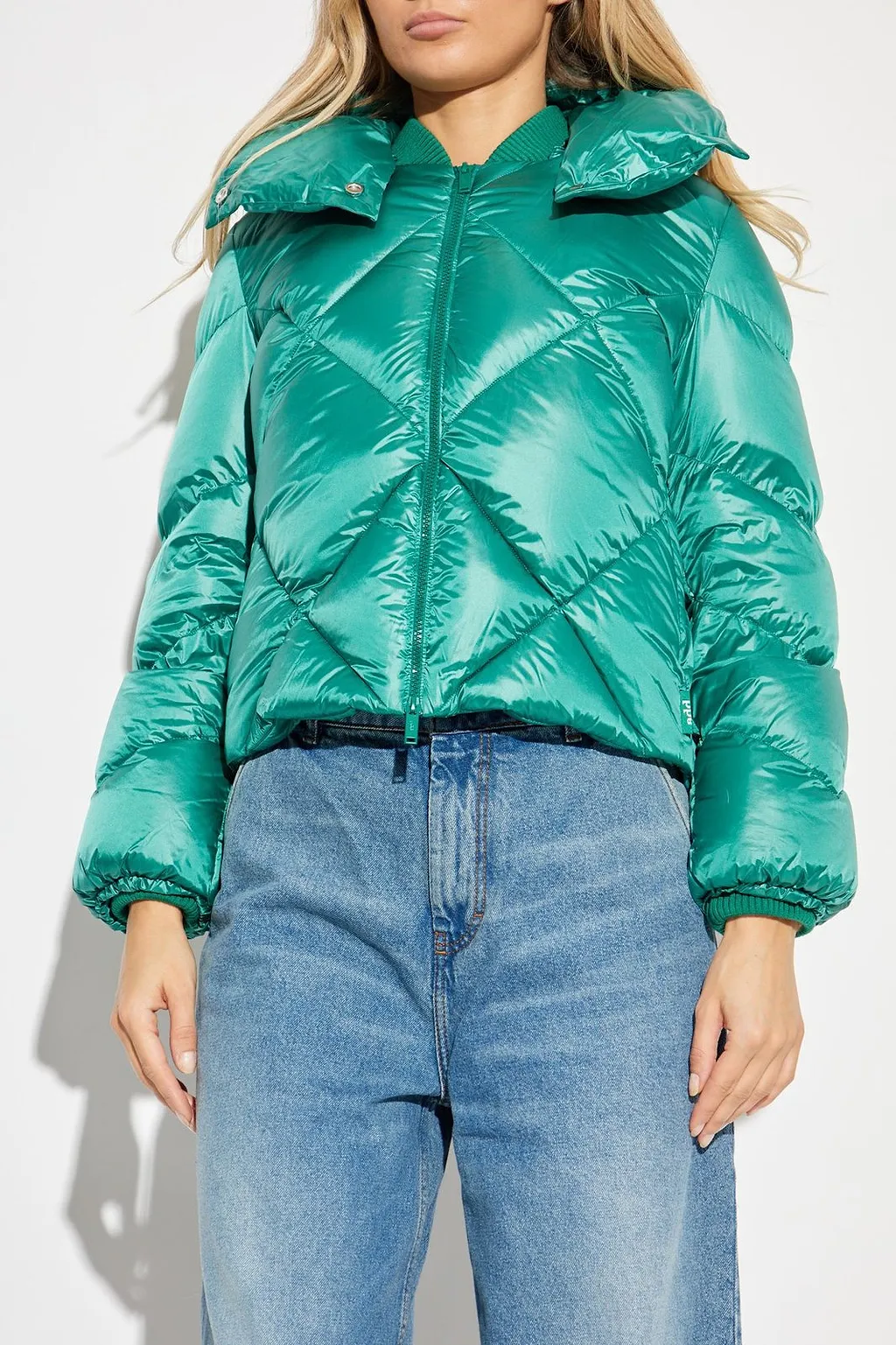 Add Quilted Down Jacket