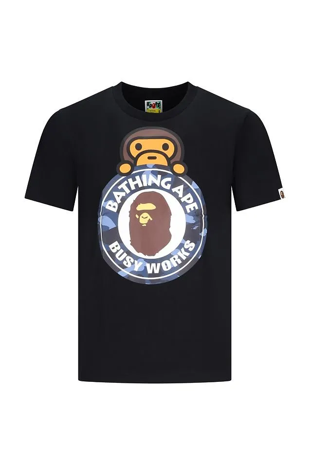 A Bathing Ape® Milo Busy Works Crewneck T-Shirt
