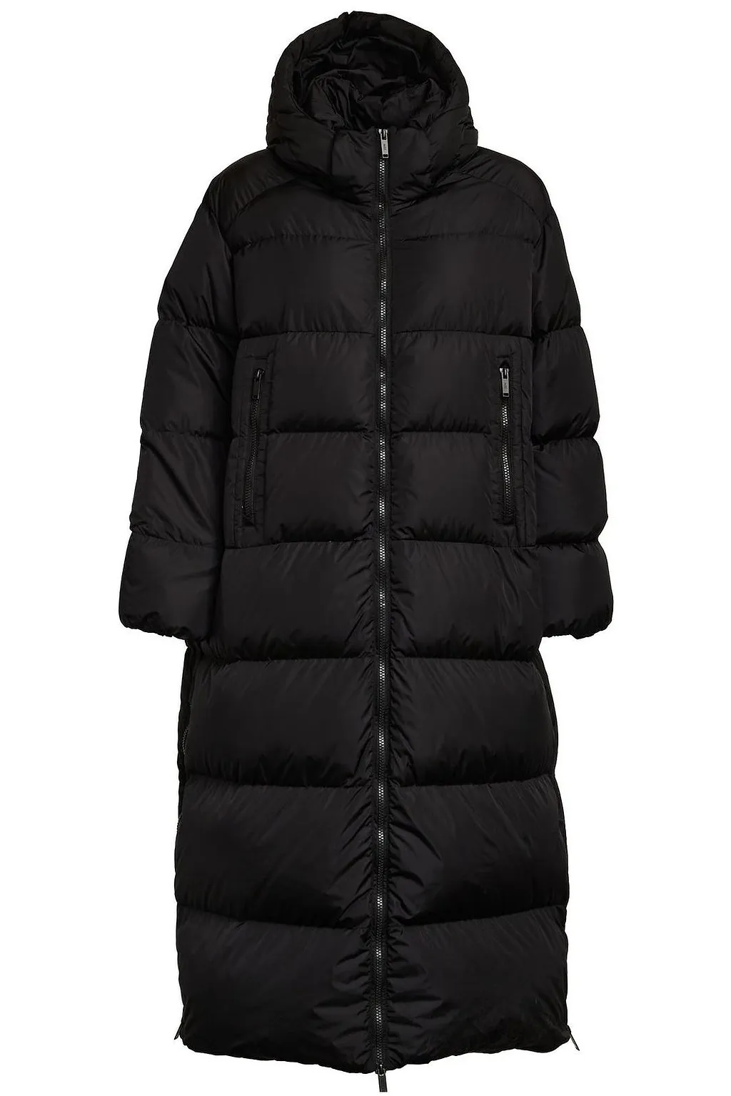 Add Removable Hood Puffer Jacket