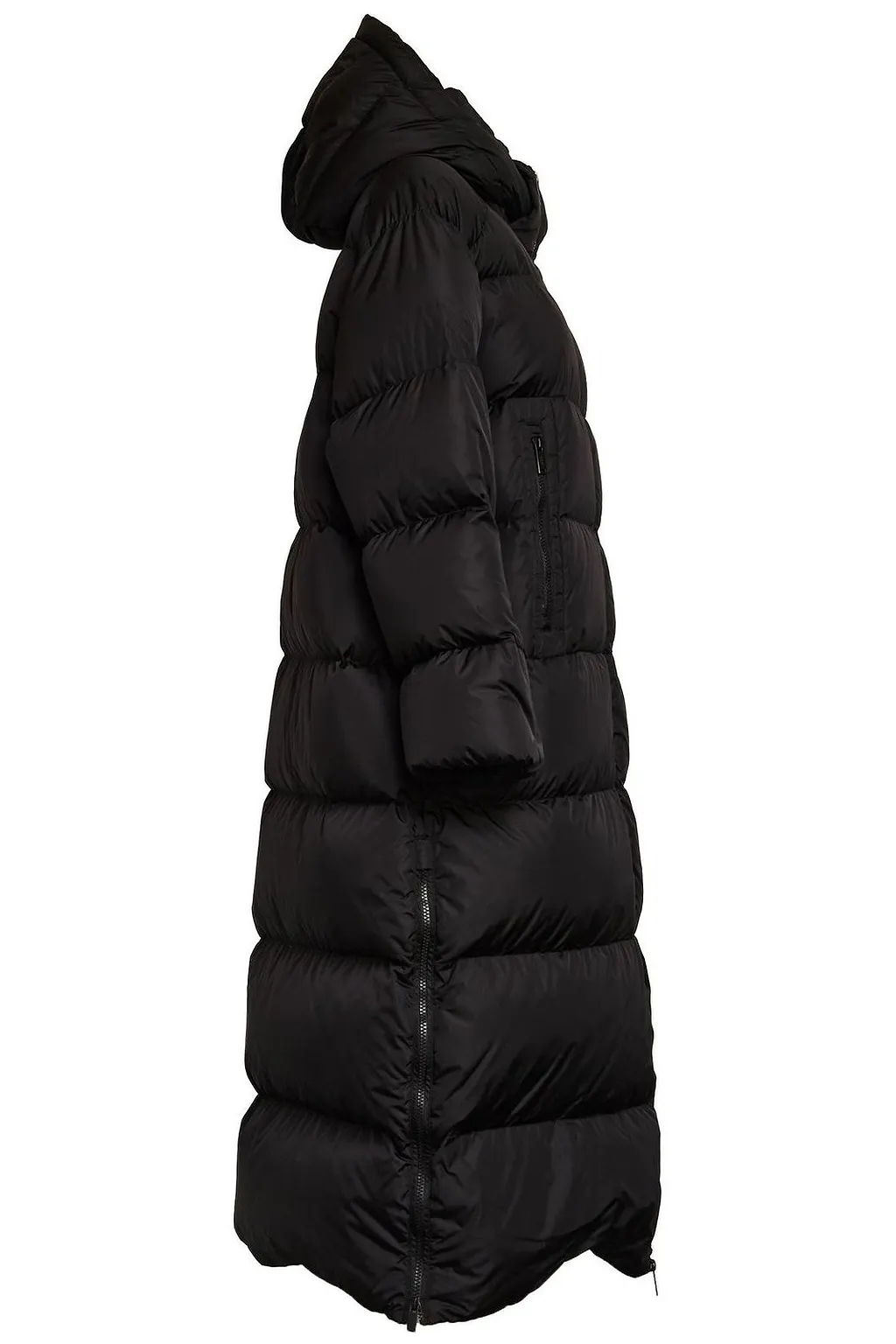 Add Removable Hood Puffer Jacket