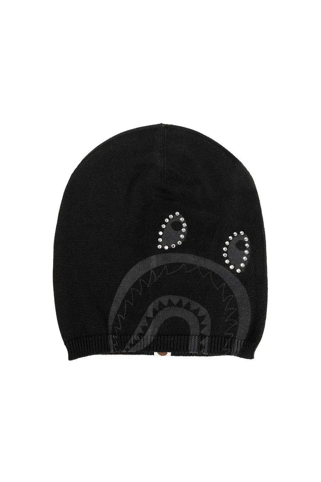 A Bathing Ape® Rhinestone Shark Knit Hat