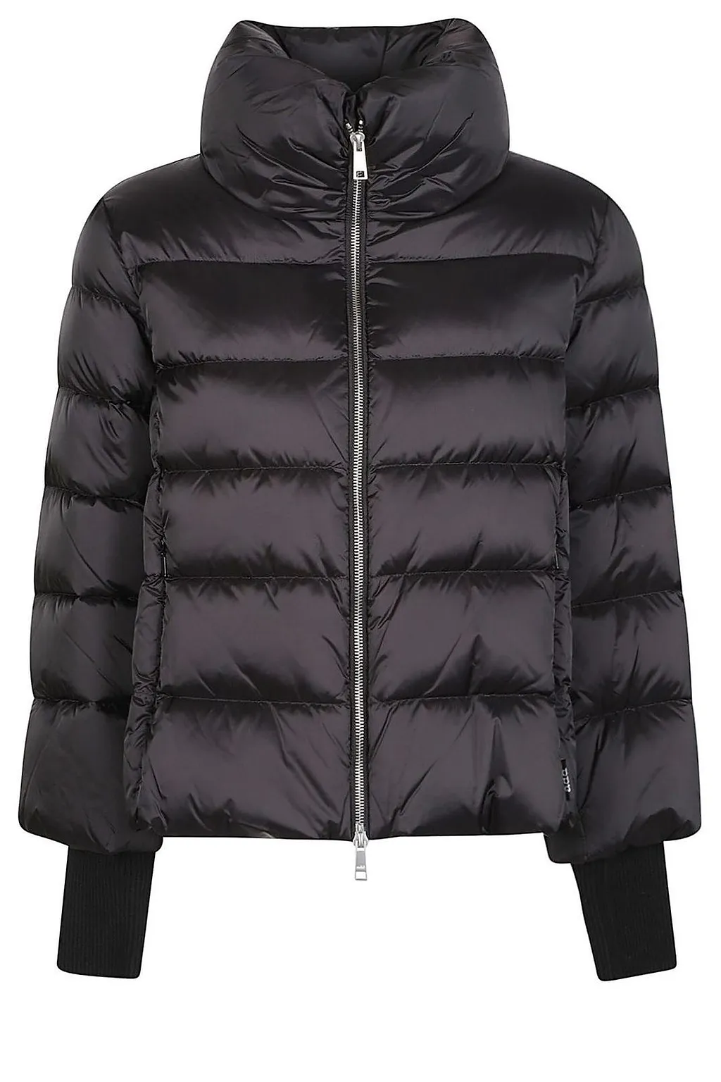 Add Short Quilted Down Jacket