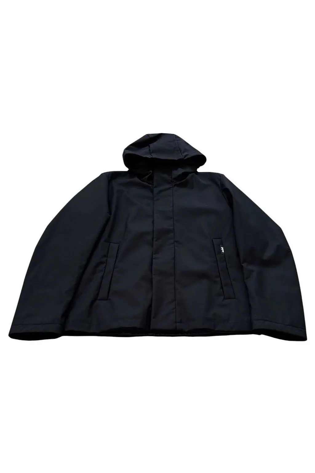 Add Zip Front Hooded Jacket