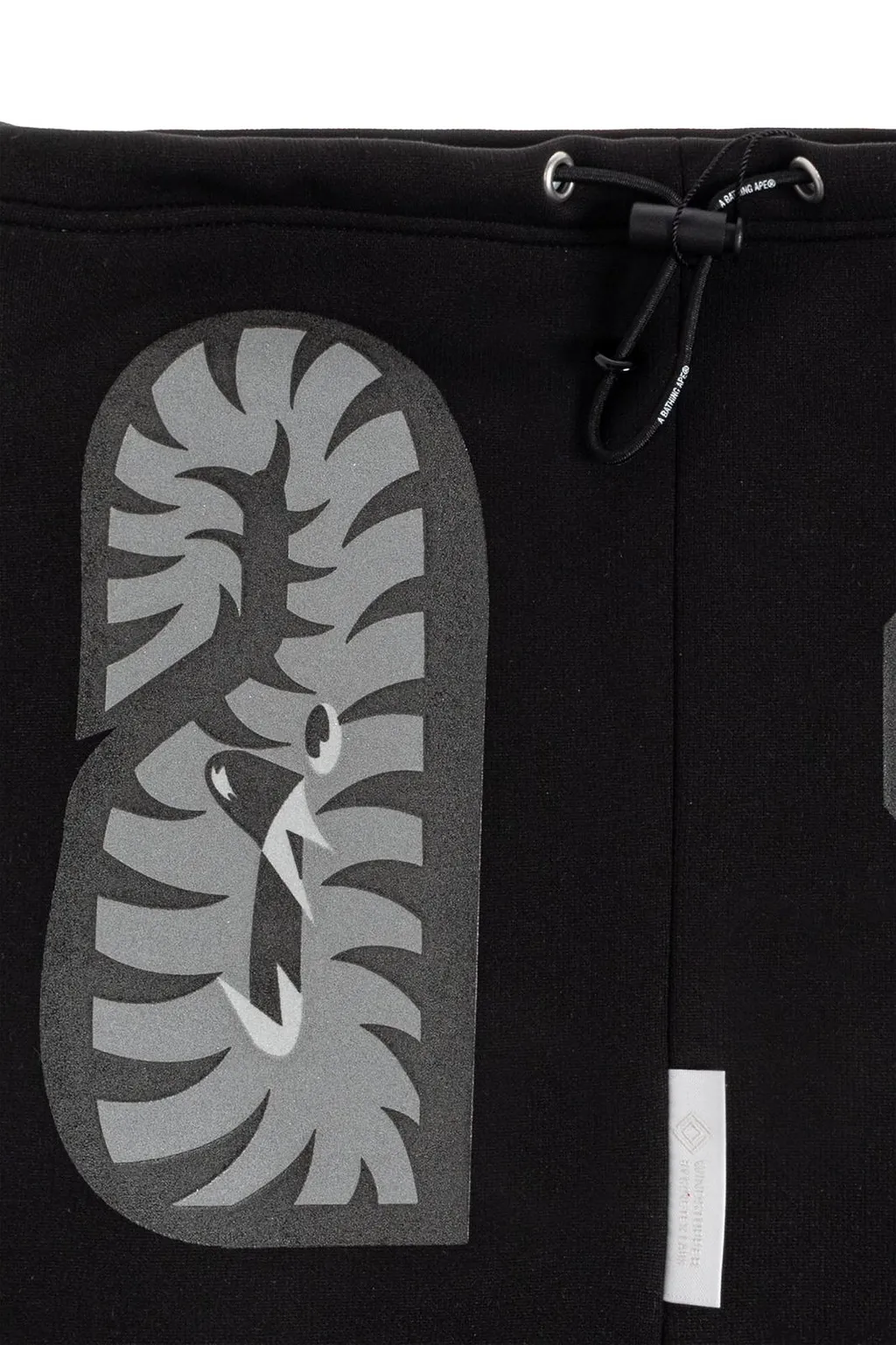 A Bathing Ape Shark Printed Neck Warmer