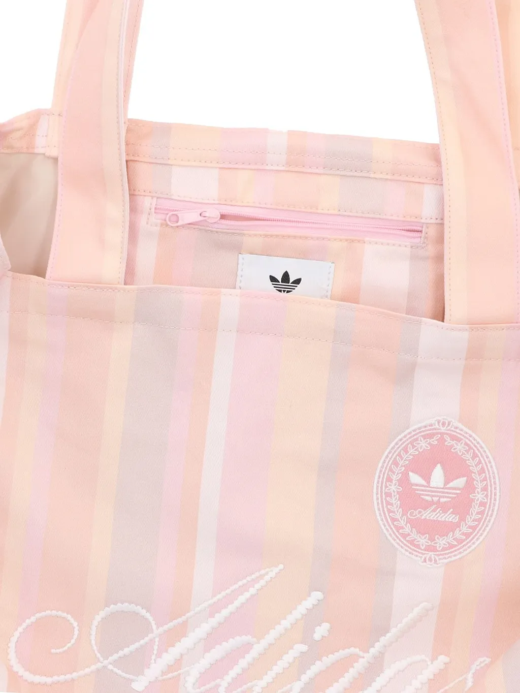 Adidas Logo Stripe Tote Bag