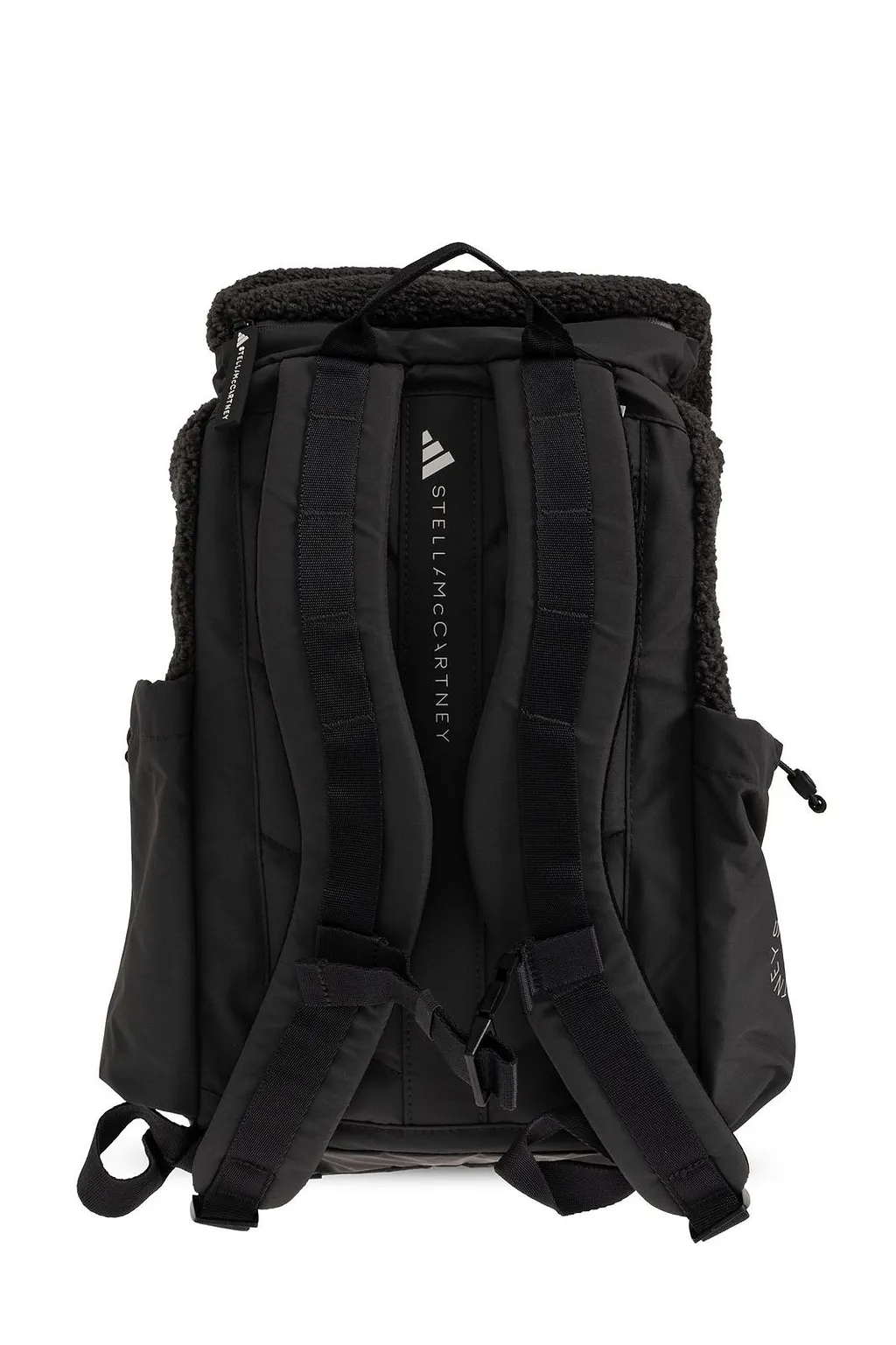 Adidas By Stella Mccartney Fleece Logo Backpack
