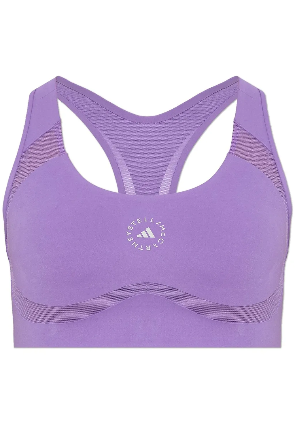 Adidas By Stella Mccartney Logo Printed Training Bra