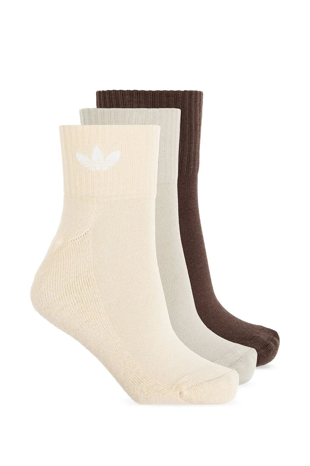 Adidas Originals Mid Ankle Knitted Three Pack Socks
