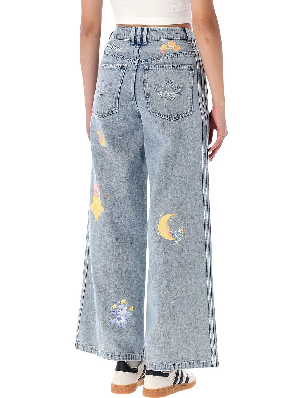 Adidas Originals Care Bears Wide-Leg Jeans