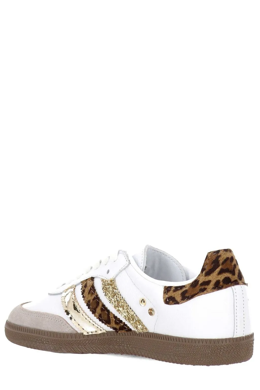 Adidas Originals Glitter Trim Low-Top Sneakers