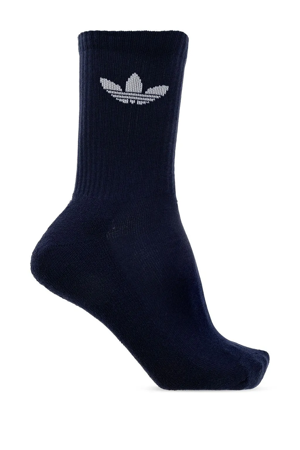Adidas Originals Six Pairs Trefoil Cushion Crew Socks