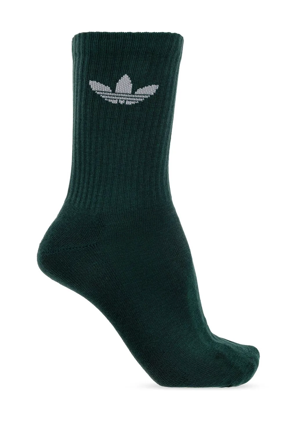 Adidas Originals Six Pairs Trefoil Cushion Crew Socks