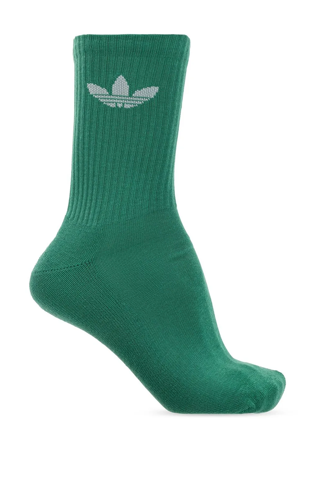 Adidas Originals Six Pairs Trefoil Cushion Crew Socks