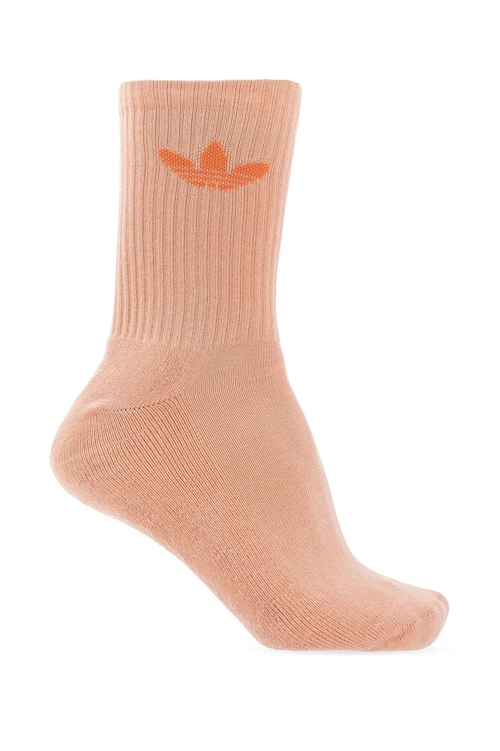 Adidas Originals Six Pairs Trefoil Cushion Crew Socks