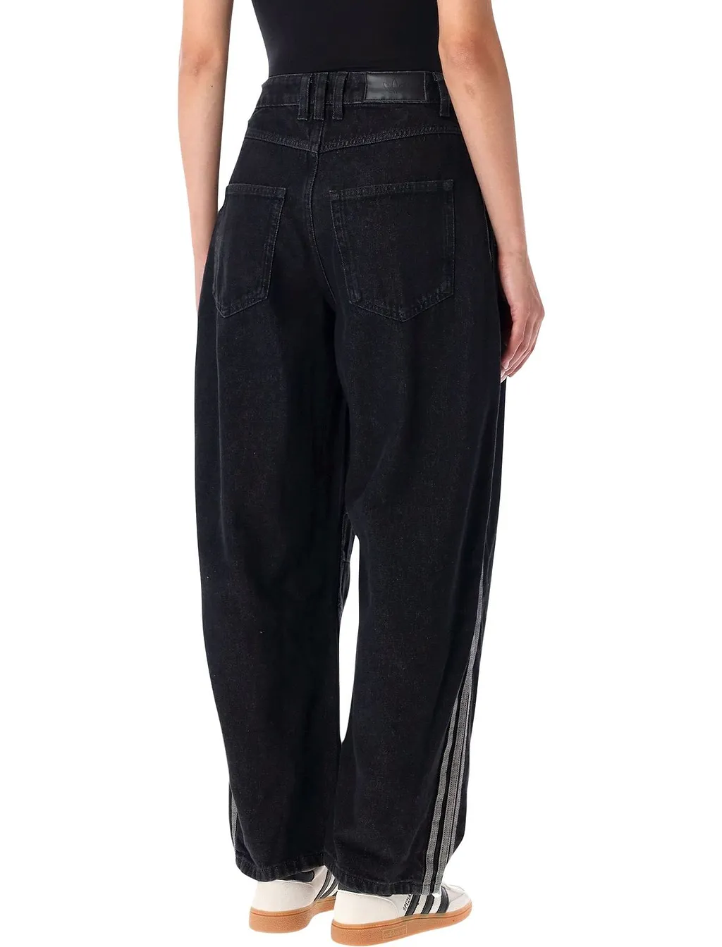 Adidas Originals High Rise Barrel Jeans