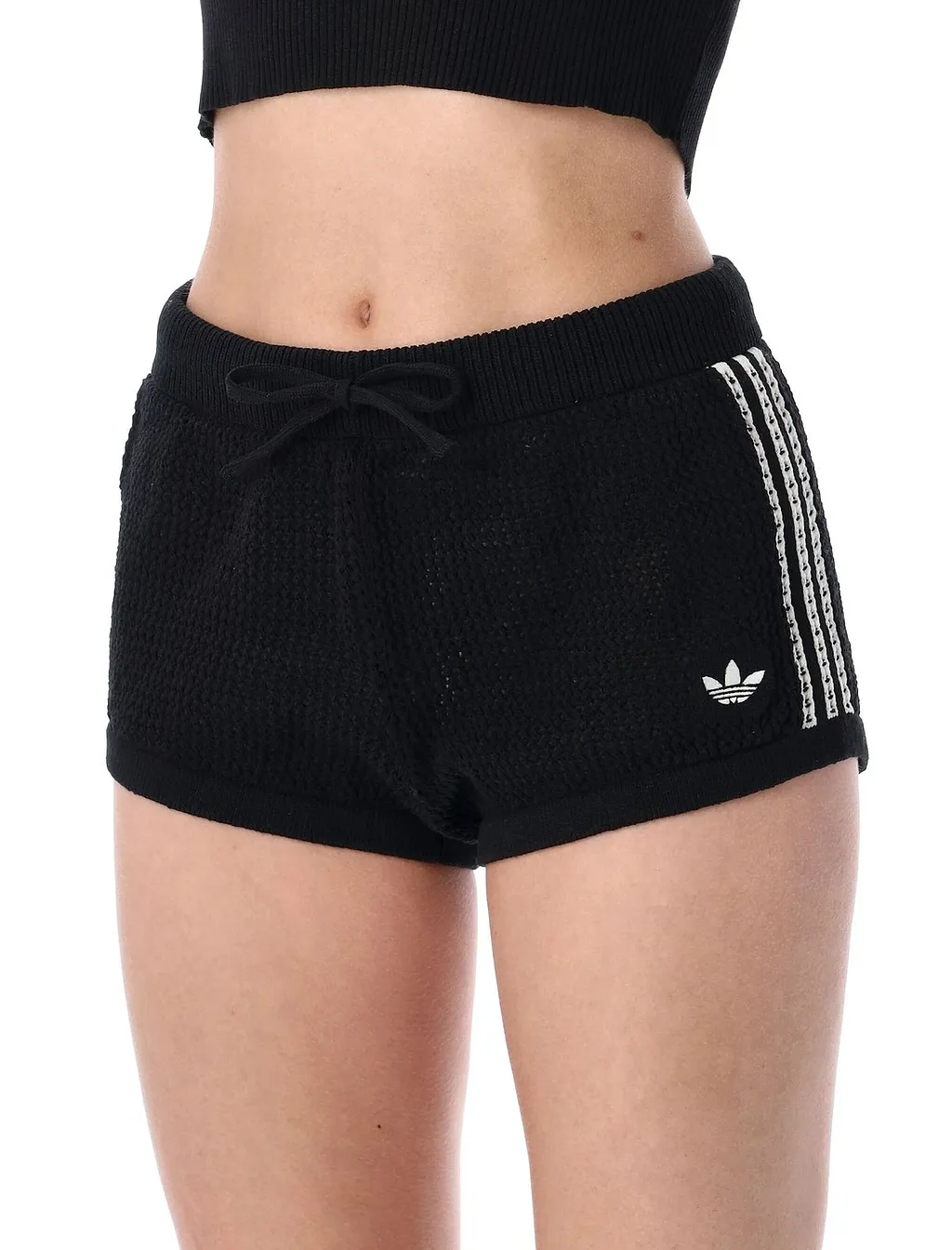 Adidas Originals Knitted Crochet Shorts