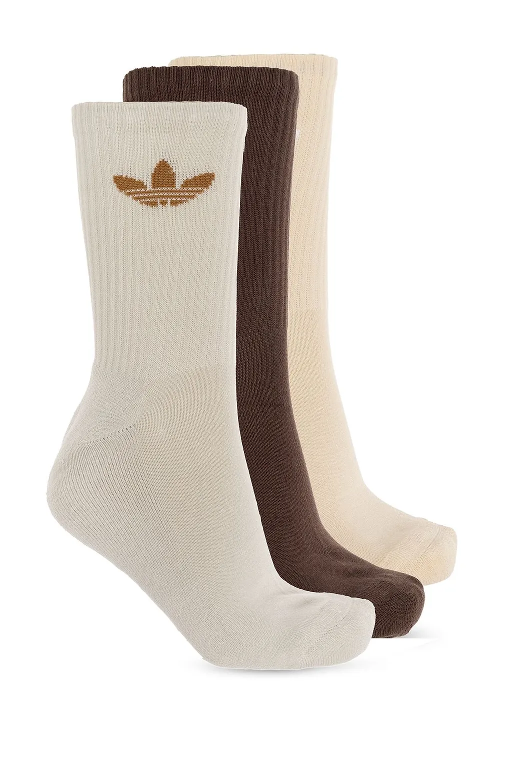 Adidas Originals Trefoil Cushion Crew Three Pack Socks