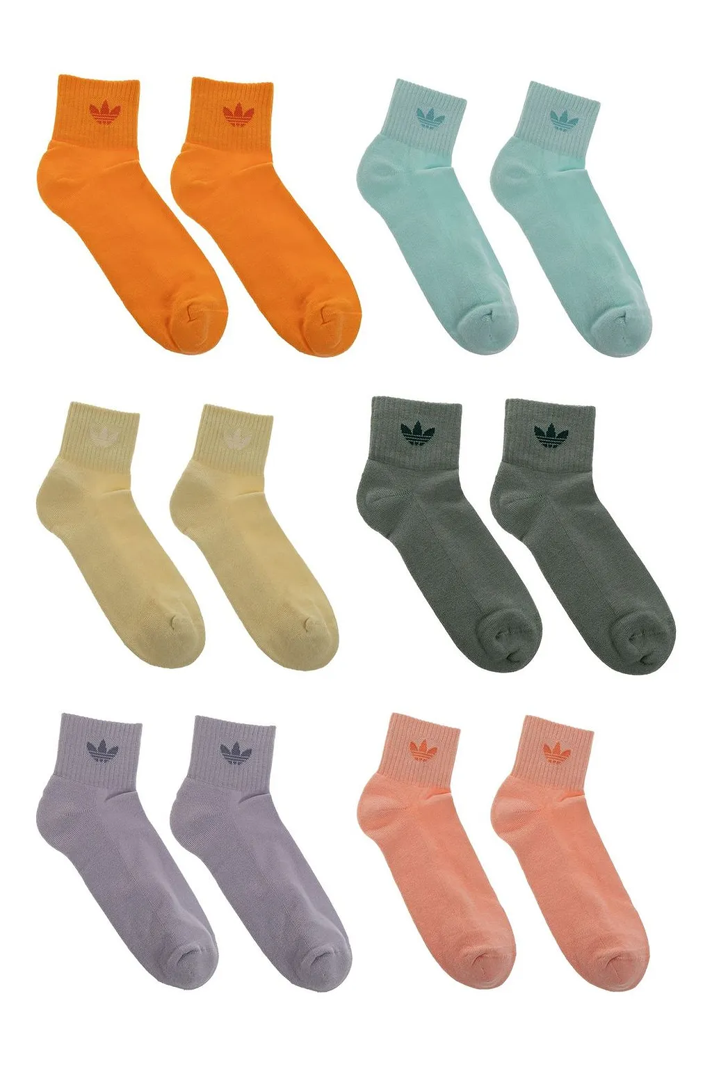 Adidas Originals Trefoil Six-Pack Socks