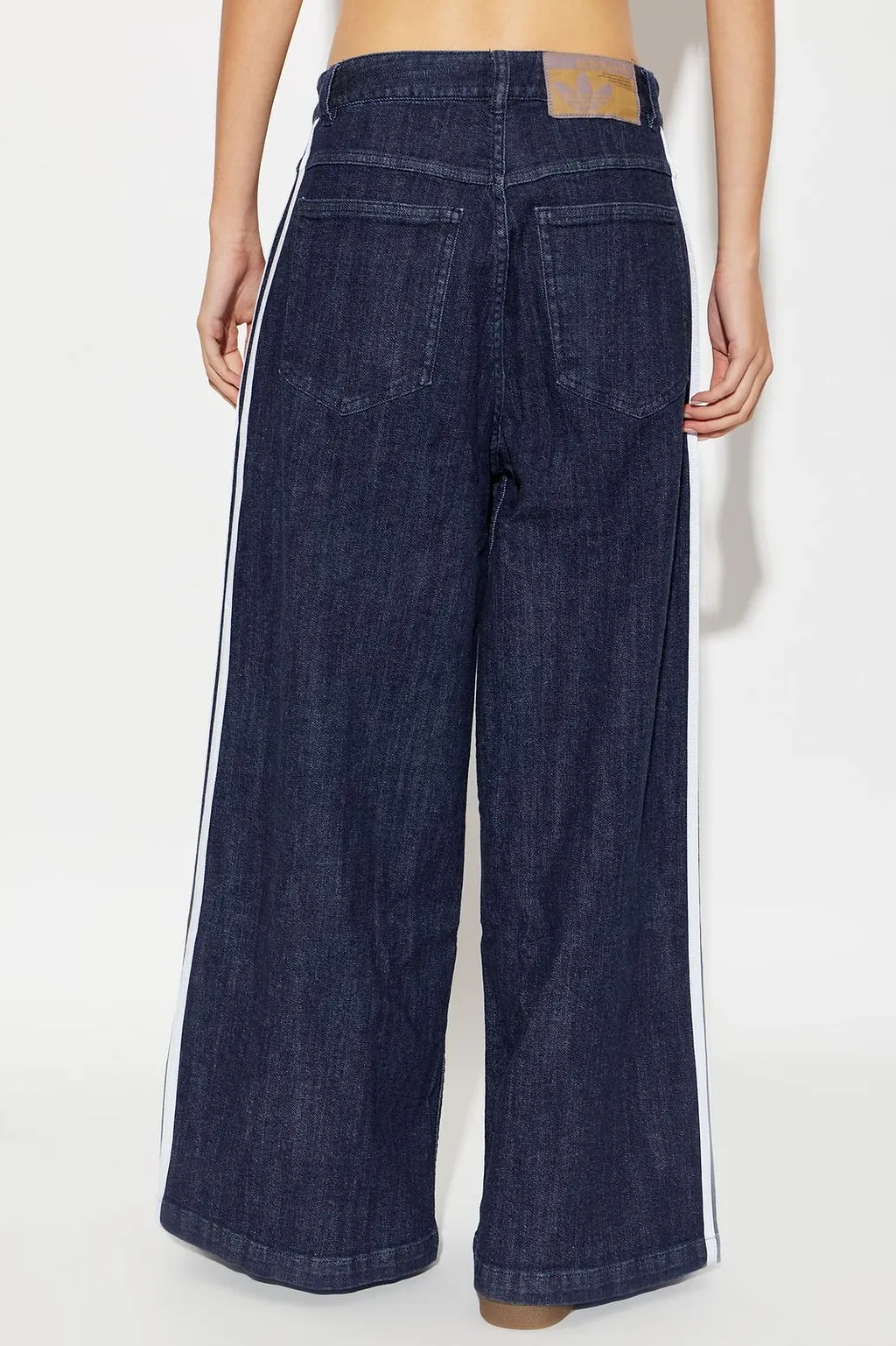 Adidas Originals Wide-Leg Stripe Jeans