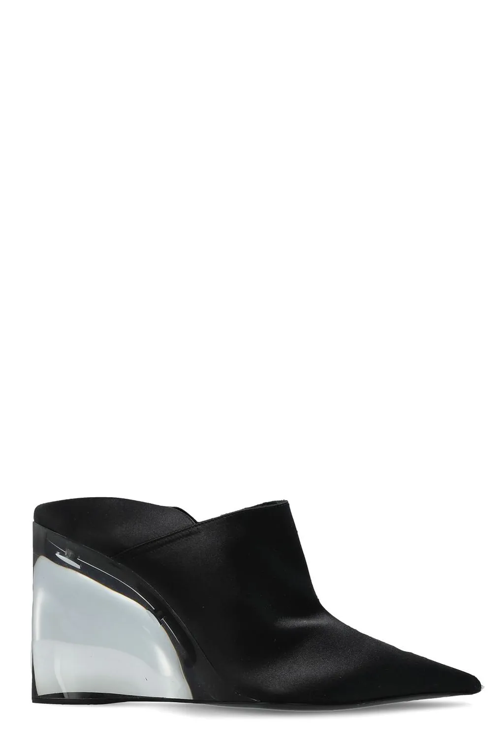 AlaÏA Invisible Sculpted Wedge Mules