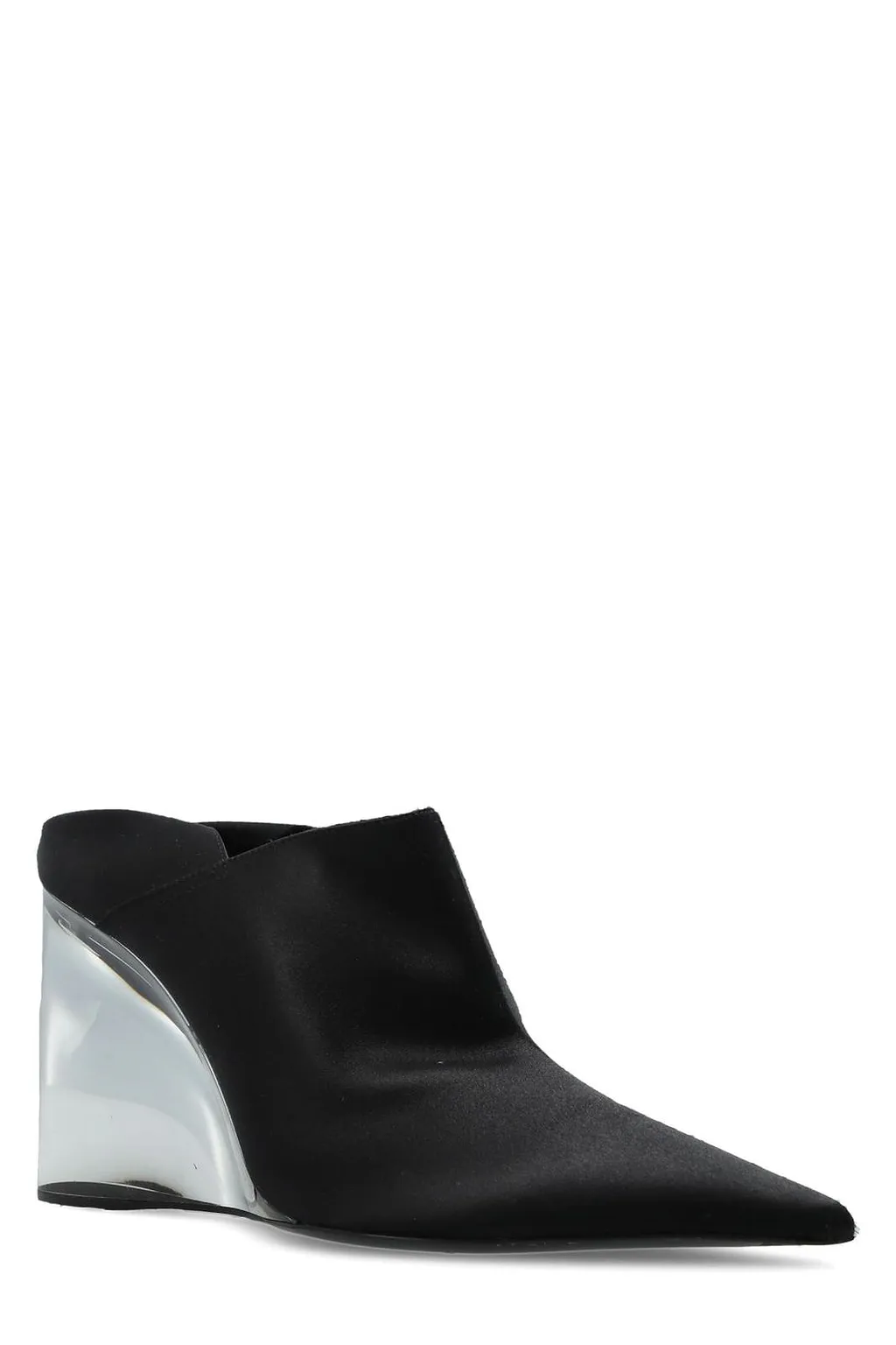 AlaÏA Invisible Sculpted Wedge Mules