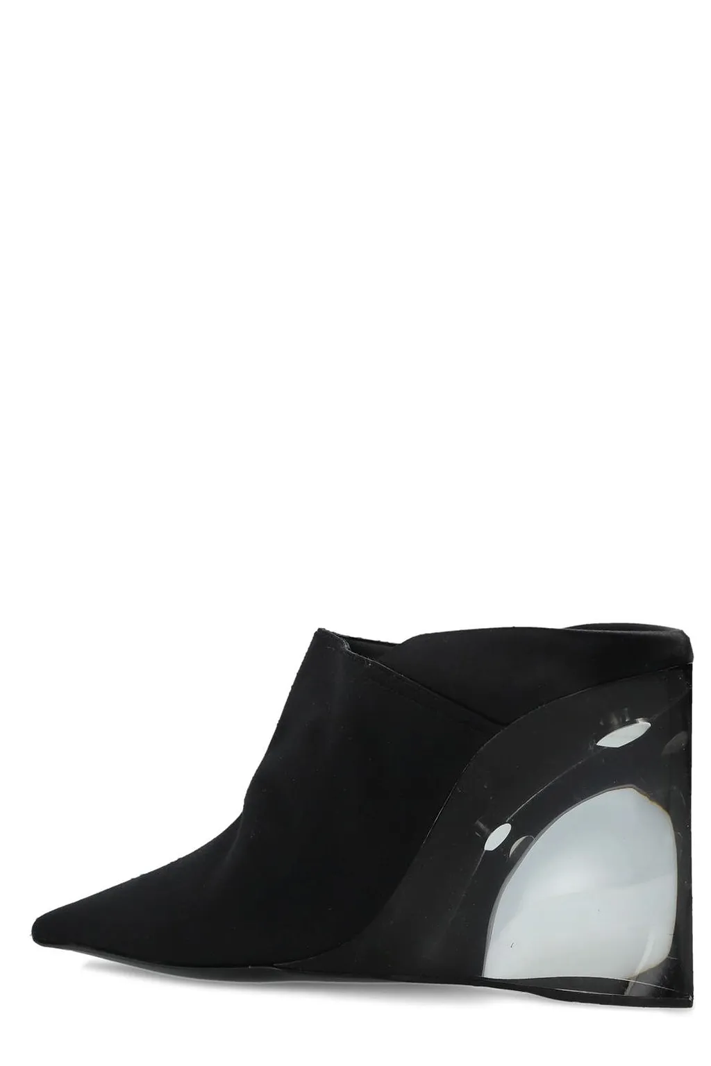 AlaÏA Invisible Sculpted Wedge Mules