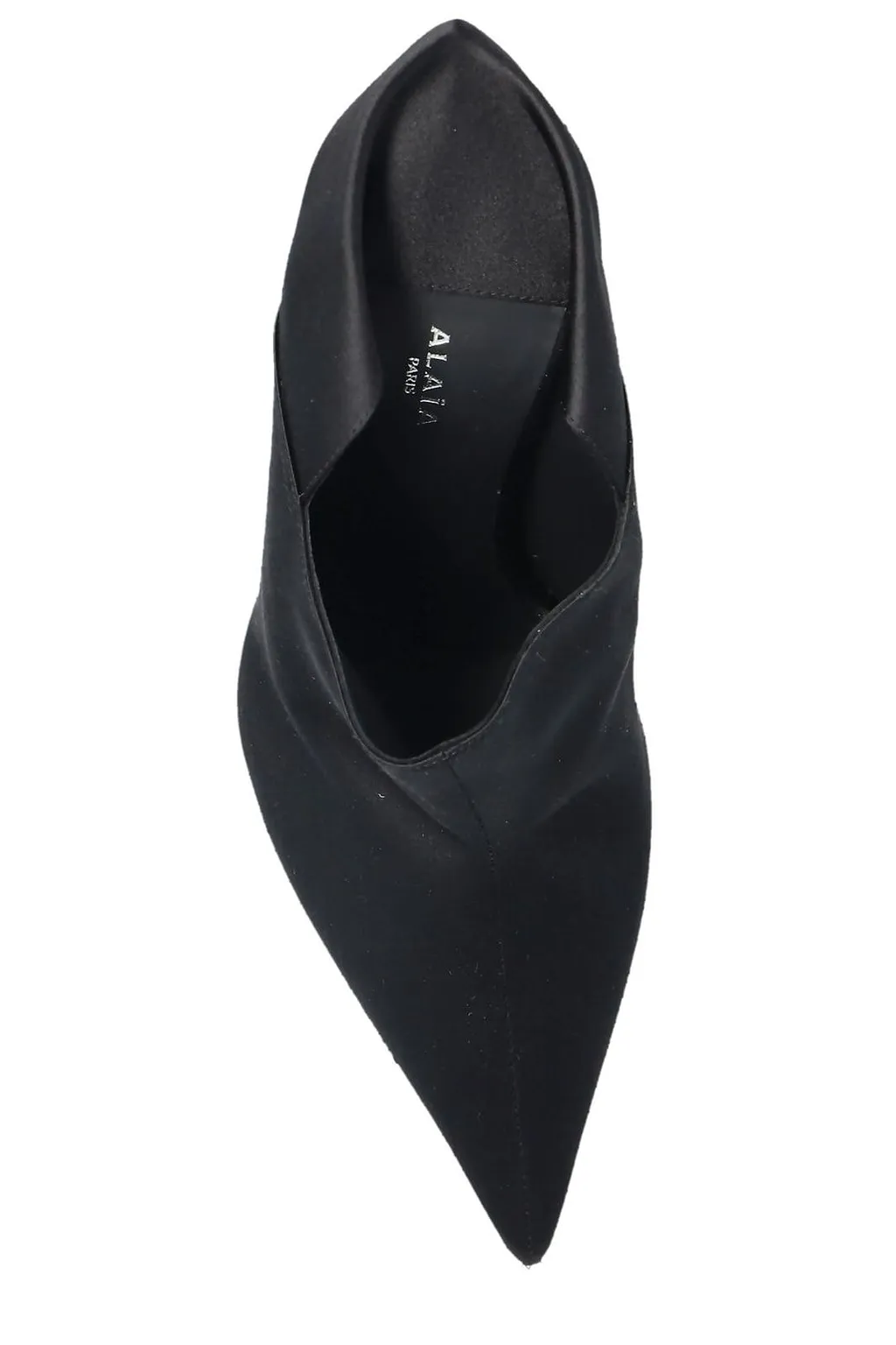 AlaÏA Invisible Sculpted Wedge Mules