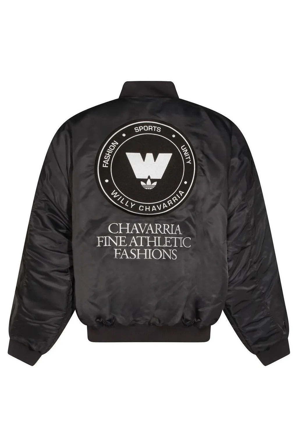 Adidas Originals X Willy Chavarria Zip-Up Bomber Jacket
