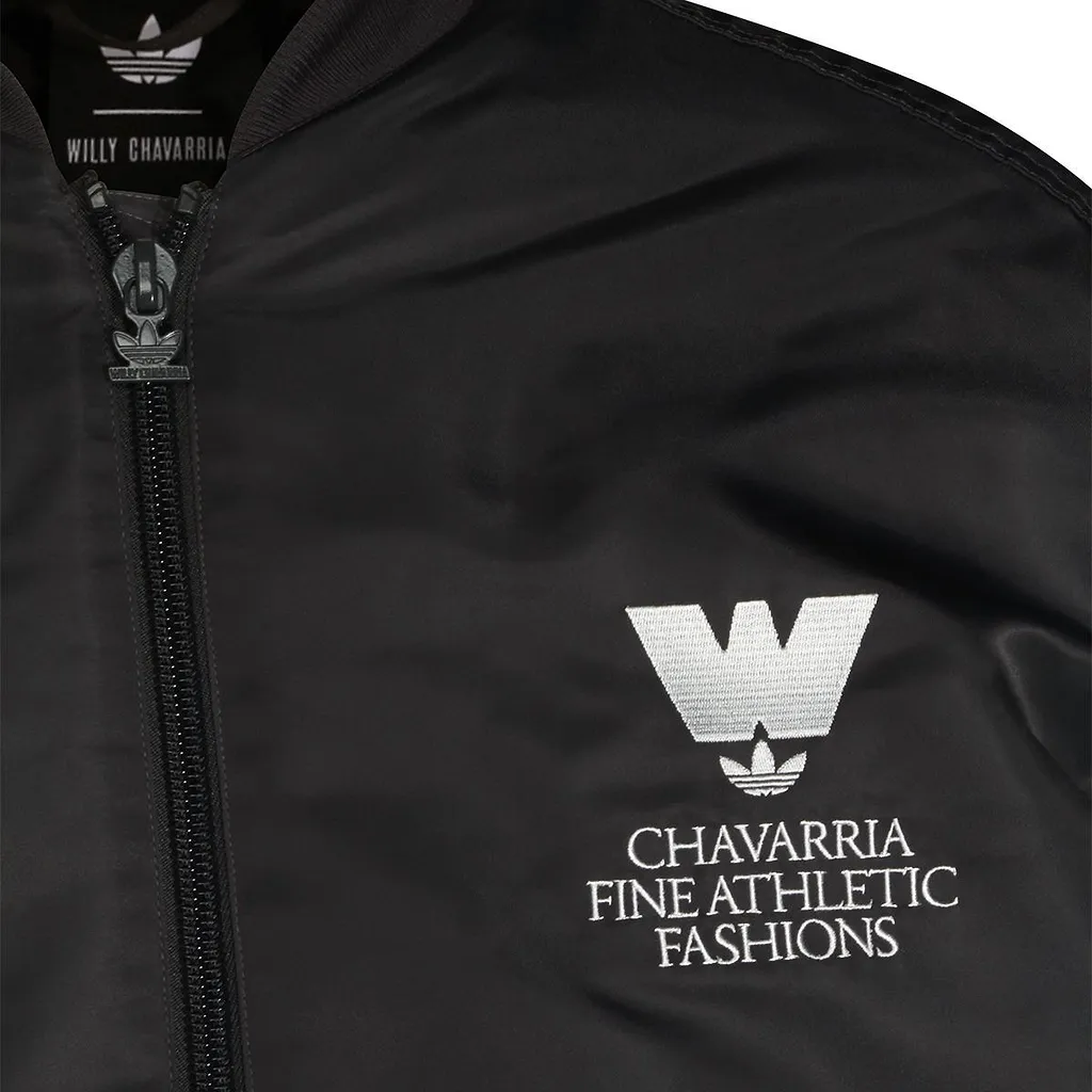 Adidas Originals X Willy Chavarria Zip-Up Bomber Jacket