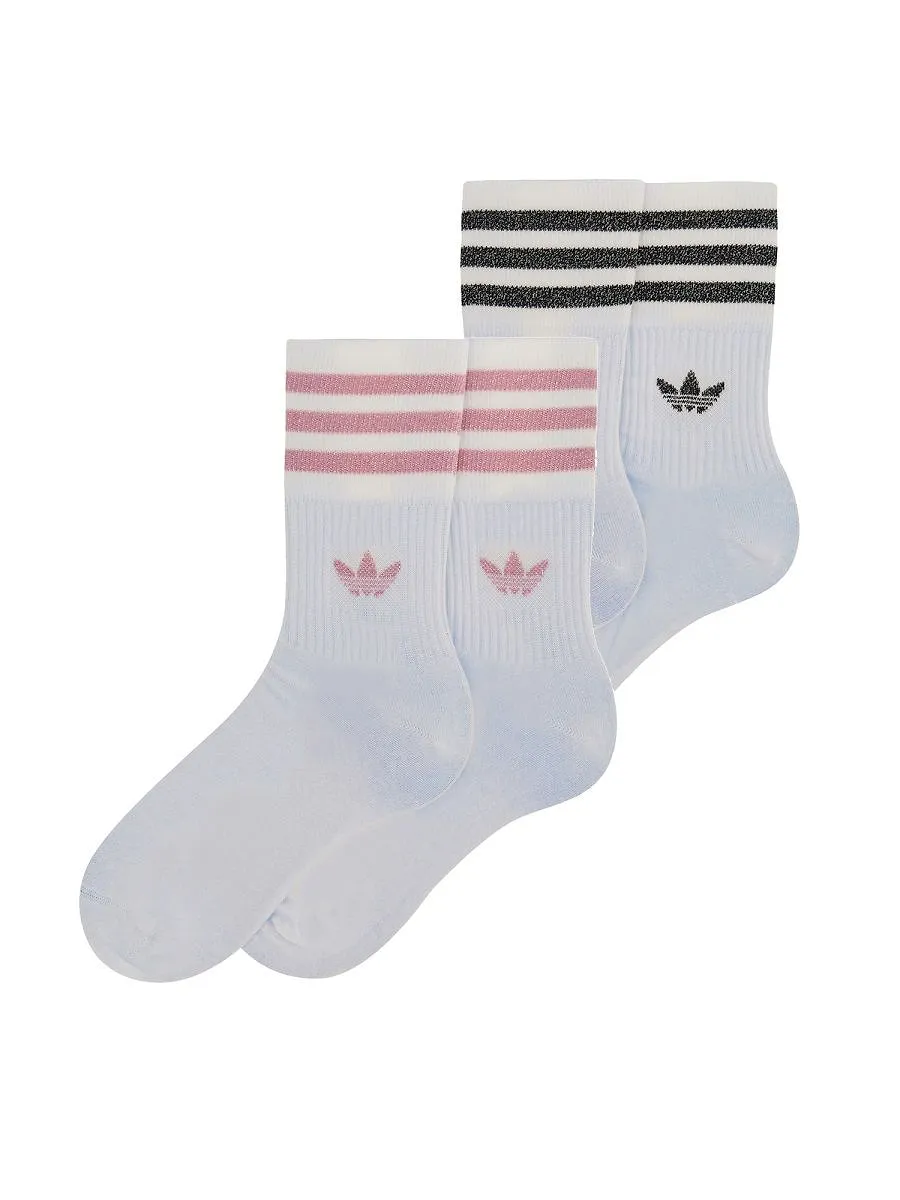 Adidas Originals Pack Of Two Intarsia Knitted Socks