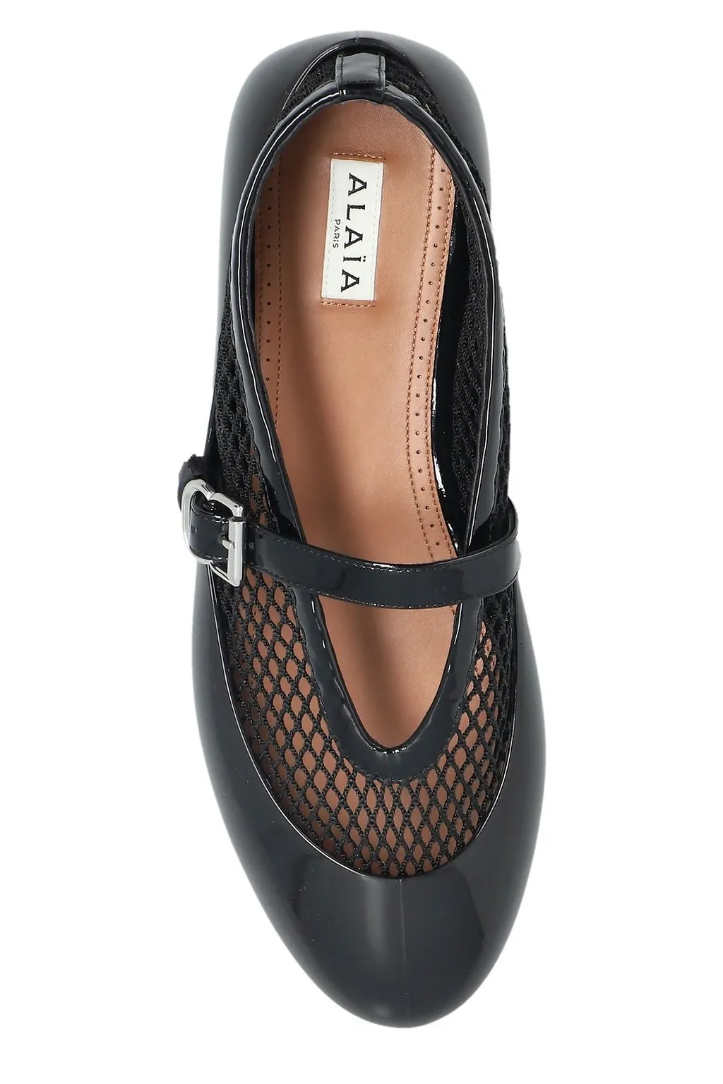AlaÏA Shiny Ballet Flats