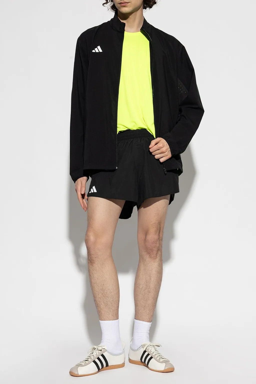 Adidas Zip-Up Logo Performance Jacket