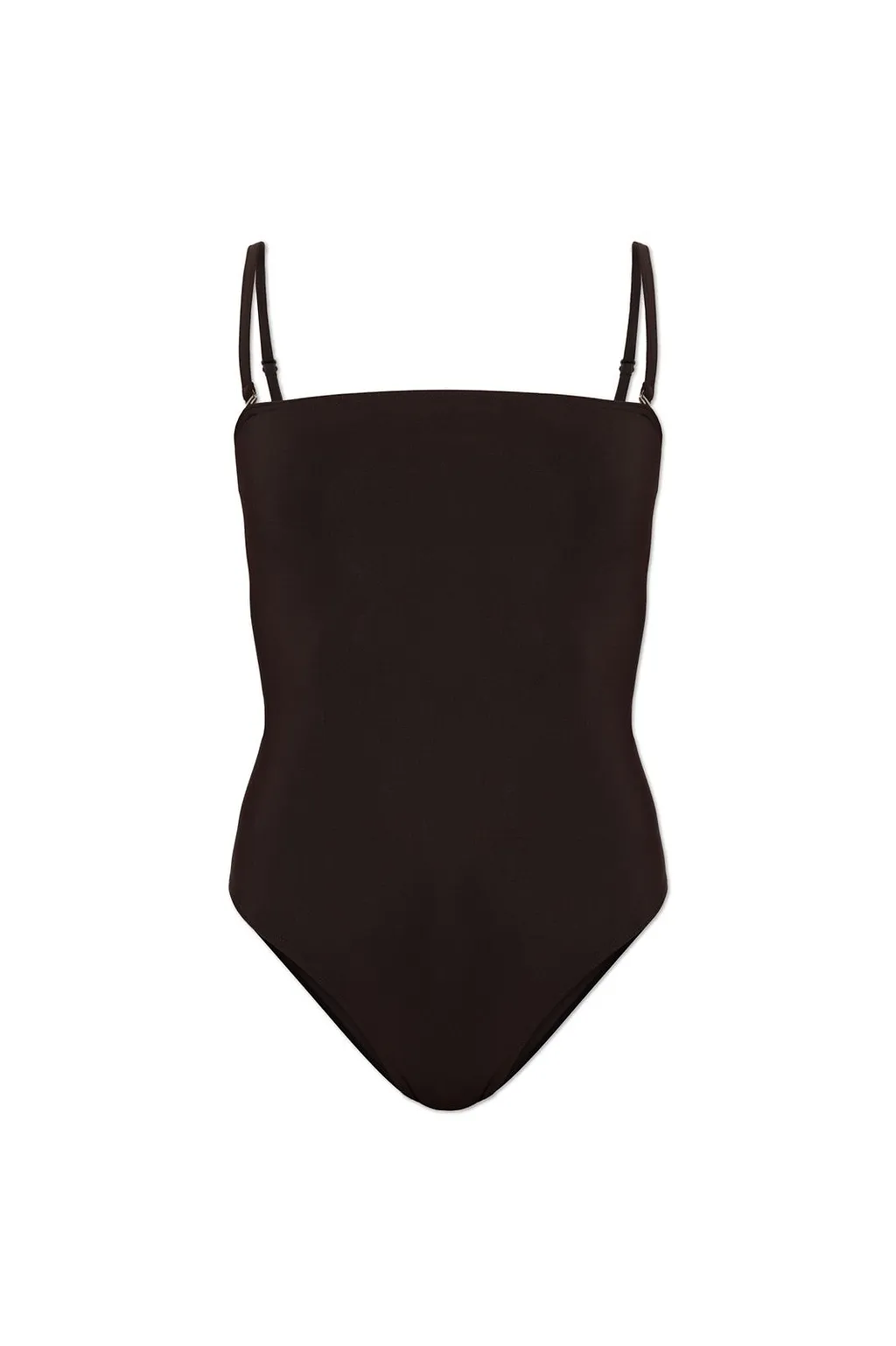 AlaÏA Square-Neck One-Piece Swimsuit