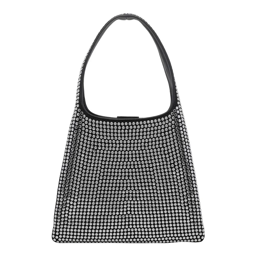 AlaÏA Studded Small Hobo Bag