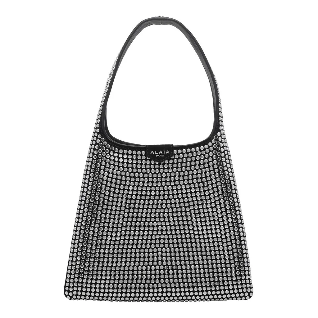 AlaÏA Studded Small Hobo Bag