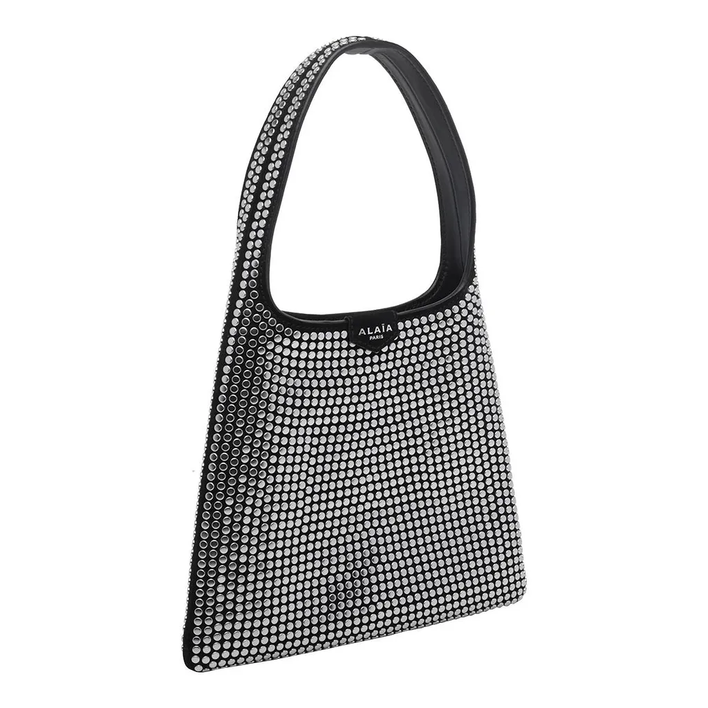 AlaÏA Studded Small Hobo Bag
