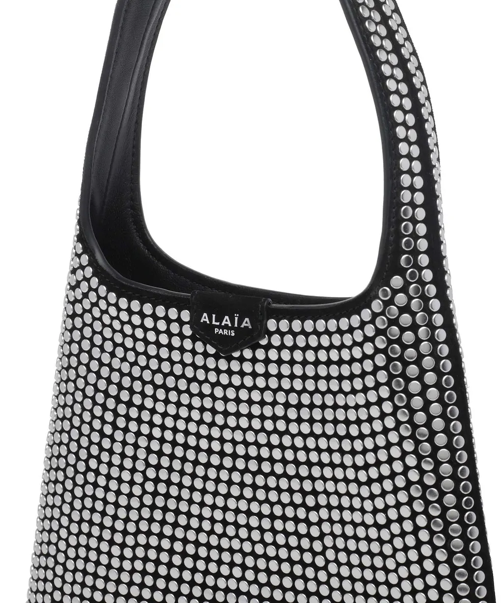 AlaÏA Studded Small Hobo Bag