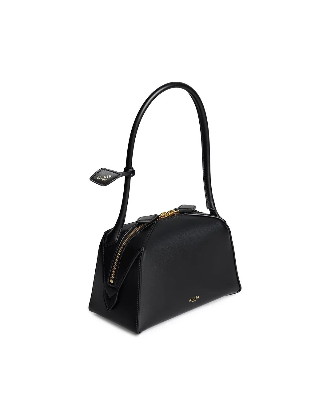 AlaÏA Structured Top Zip Shoulder Bag