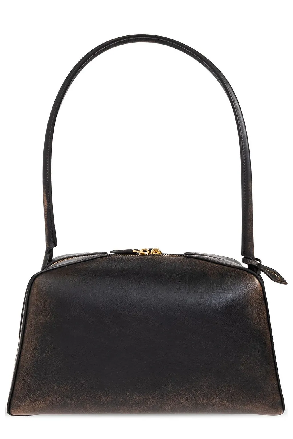 AlaÏA Structured Zip Shoulder Bag