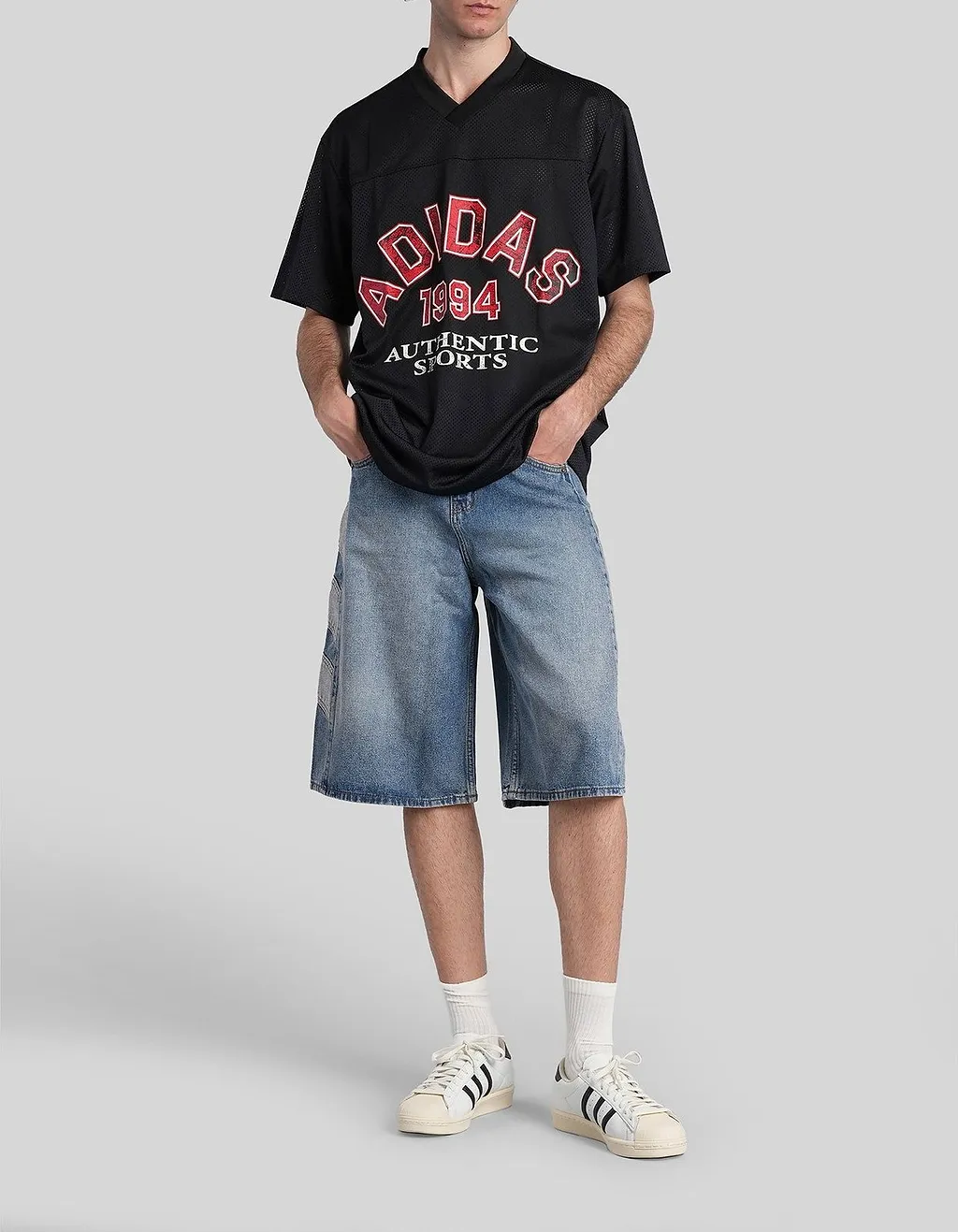 Adidas Short Sleeve Logo Print T-Shirt