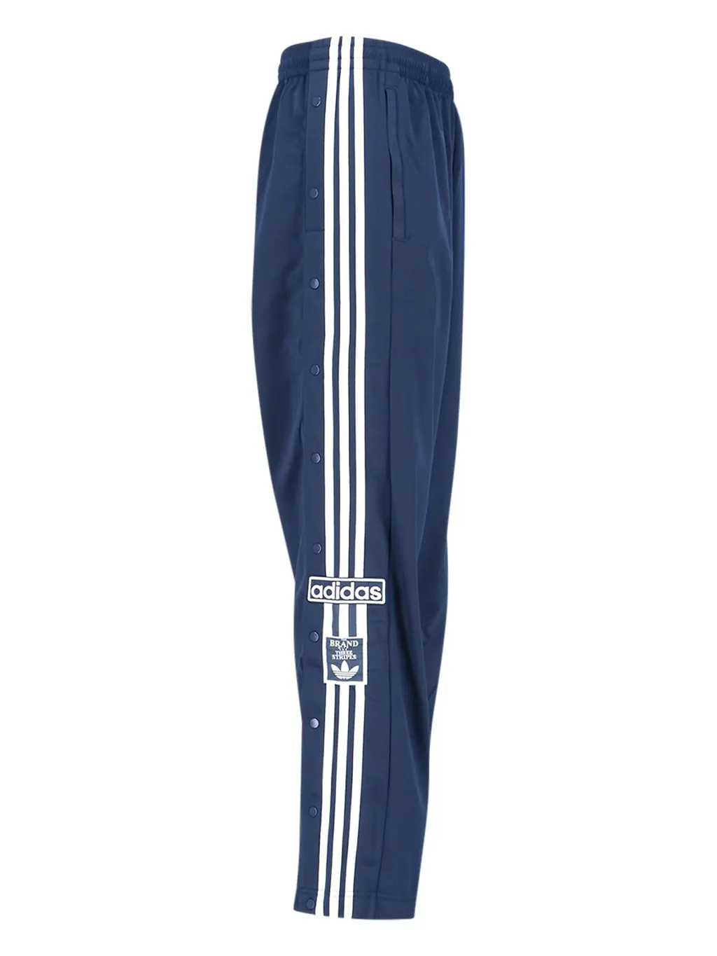 Adidas Snap Button 3-Stripes Track Pants